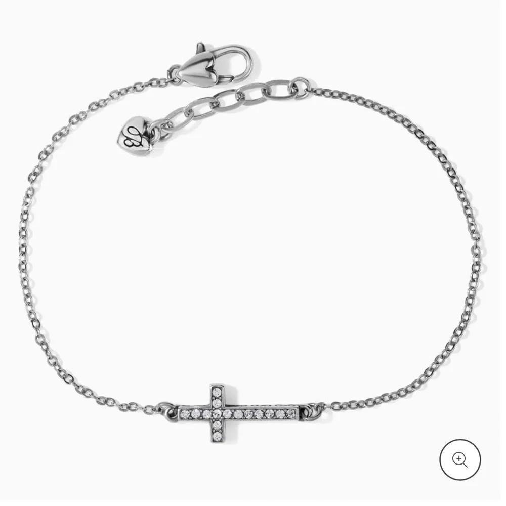 Brighton Inner Shine Cross Anklet NWOT - Picture 13 of 14
